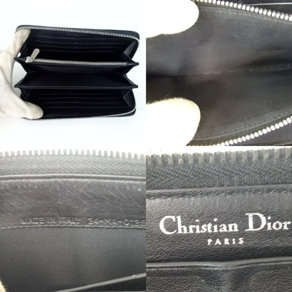 Authentic Dior wallet purse enamel Women [Used]